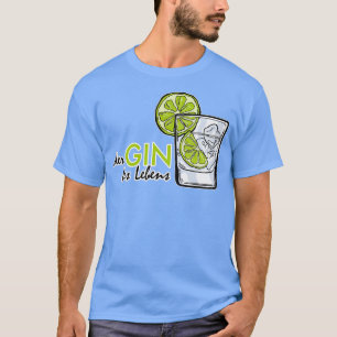 T-shirt Gin Tonic Longdrink Drinker Party JGA cadeau 4