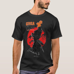 T-shirt Gingembre à tête rouge japonais Manga GINGA NINJA