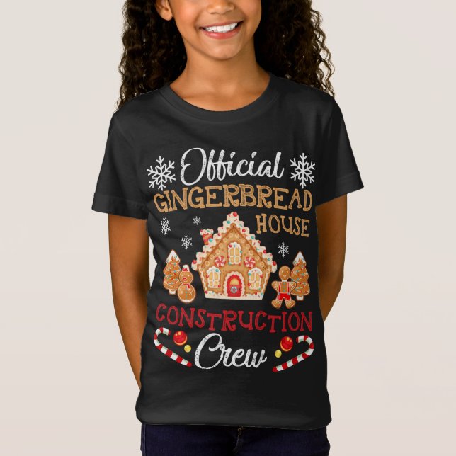 T-Shirt Gingen officiel de construction de la maison de pa (Devant)