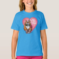 Ginger Cat Saint-Valentin