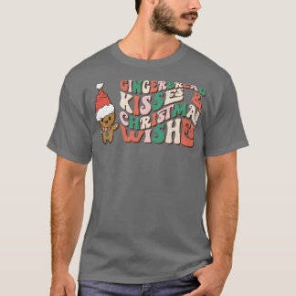 T-shirt Gingerbread baisers voeux de Noël