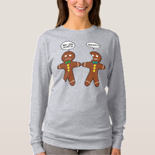 T-shirt Gingerbread Cookie Christmas Humour Cute