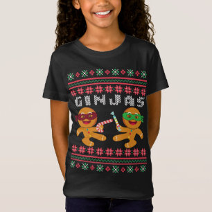 T-Shirt Ginjas Gingerbread Hommes laide de Noël