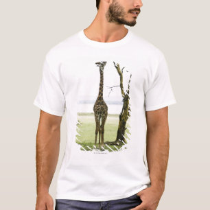 T-shirt Girafe au Kenya, Afrique