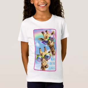 T-Shirt Girafe Aux Lunettes De Soleil
