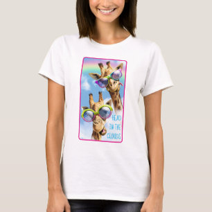 T-shirt Girafe Aux Lunettes De Soleil
