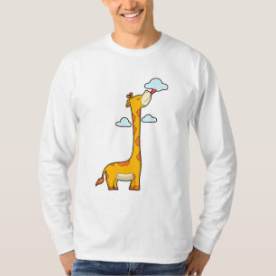 T-shirt Girafe aux nuages