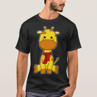 T-shirt Girafe avec Écharpe 3
