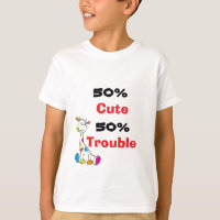 Girafe Colorée Mignonne 50% Trouble Art