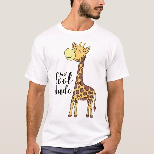 T-shirt Girafe de Cute (Devant)