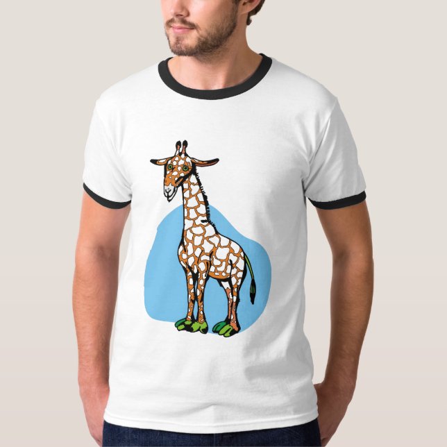 T-shirt Girafe drôle (Devant)