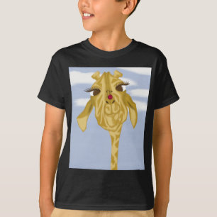 T-shirt Girafe Mignonne Et Colorée