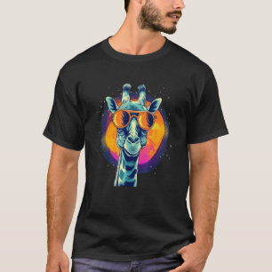 T-shirt Girafe Mignonne Hommes Femmes Enfants 13