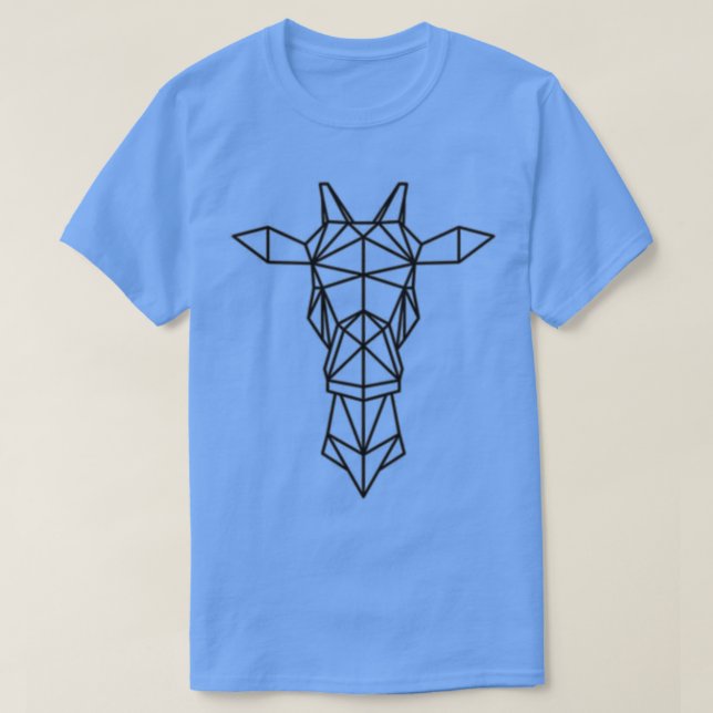 T-shirt girafe origami 13 (Design devant)