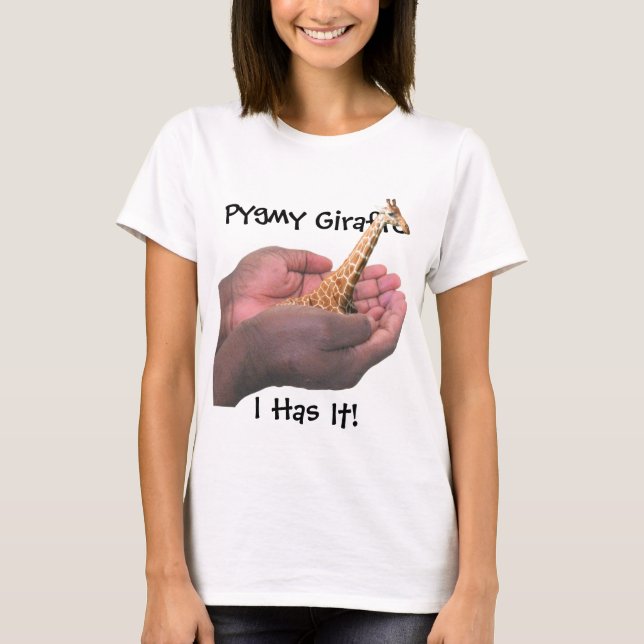 T-shirt Girafe pygméenne (Devant)