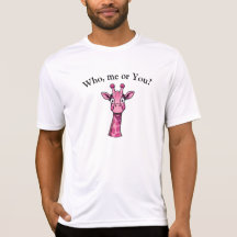 Girafe rose surprise