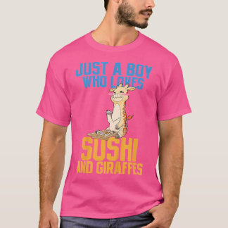 T-shirt Giraffe Anime Cadeau Enfants