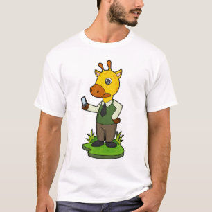 T-shirt Giraffe avec mobile