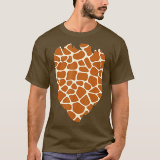 T-shirt Giraffe Costume Belly Giraffe Motif Trick Ou Tr
