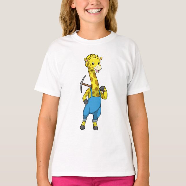 T-shirt Giraffe de Miner (Devant)