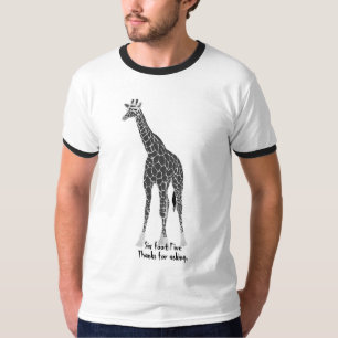 T-shirt Giraffe géant