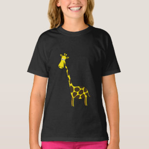 T-shirt Giraffe Jaune