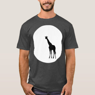 T-shirt Giraffe Moon Fine Giraffe Giraffes 1