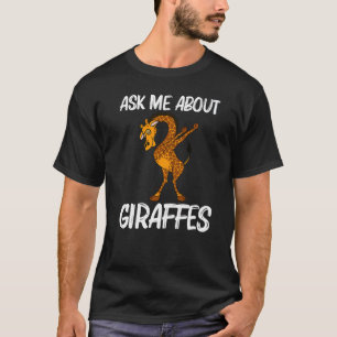 T-shirt Giraffe Pour Hommes Femmes Safari Wild Zoo Animal