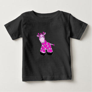 T-shirt Giraffe rose