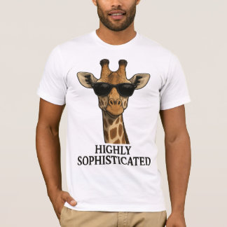 T-shirt Giraffe très sophistiquée