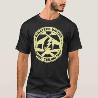 T-shirt Giraffes united against ceiling fans Classic T-Shi