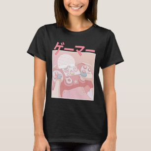 T-shirt Girl Anime Kawaii Jeu Vidéo Cute Game Femmes Gir