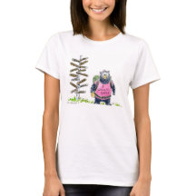 T-shirt "Girl Bear and Signpost"