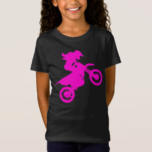 T-Shirt Girl Dirt Bike