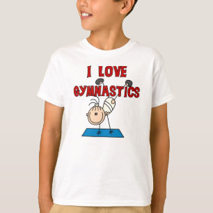 T-shirt Girl I Love Gymnastique