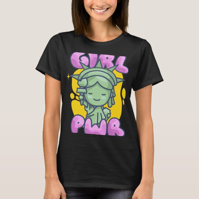 T-shirt Girl Power (Devant)