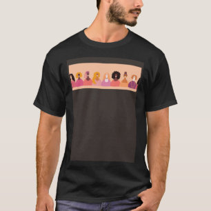 T-shirt Girl Power Nous sommes tous un et les mêmes femmes