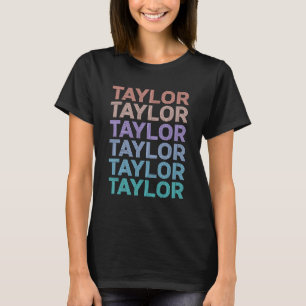 T-shirt Girl Retro TAYLOR Prénom Swift