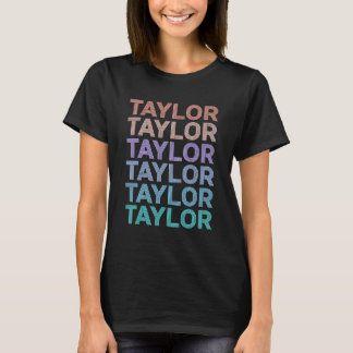 T-shirt Girl Retro TAYLOR Prénom Swift