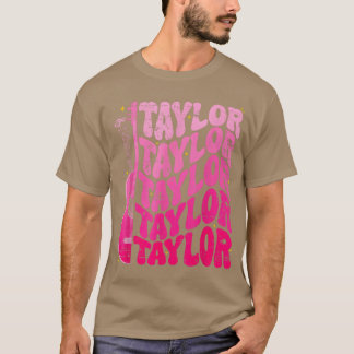 T-shirt Girl Retroaylor First Name Personalized Birthday g