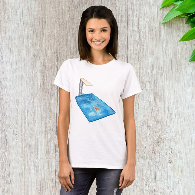 T-shirt Girl Swimming (Créateur téléchargé)