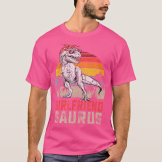 T-shirt Girlamitié saurus T Rex Dinosaur Girfriend Saurus