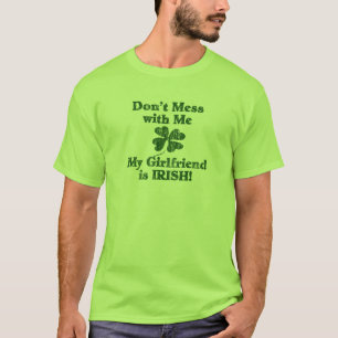 T-shirt Girlfriend est irlandaise