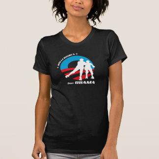 T-shirt Girlie a détruit (l'obscurité)