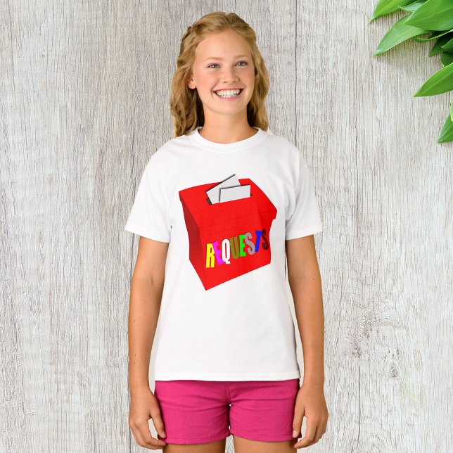 T - Shirt "Girls anfordern" (Von Creator hochgeladen)