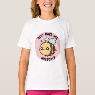 T-shirt Girls Bee – Mignonne abeille kawaii