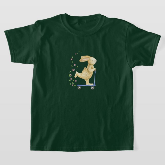 T-Shirt Girls - Cute Rabbit (Ablage )