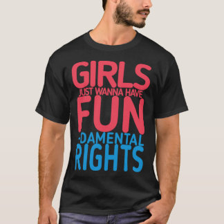 T-shirt Girls Just Wanna Have Fundamental Rights (2)  