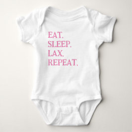 T - Shirt GIRLS PINK LACROSSE COACHES BABY SÄUGLIN