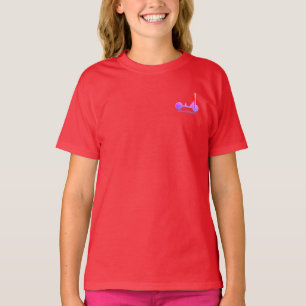 T SHIRT GIRL'S SCOOTER DESIGN STIL